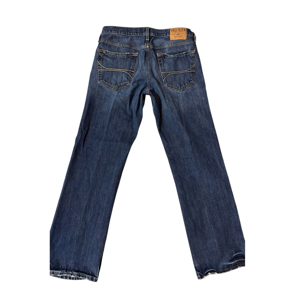 Hollister Classic Straight‎ Leg Button Fly Jeans  Men's Size 32x30 100% Cotton - Picture 8 of 15